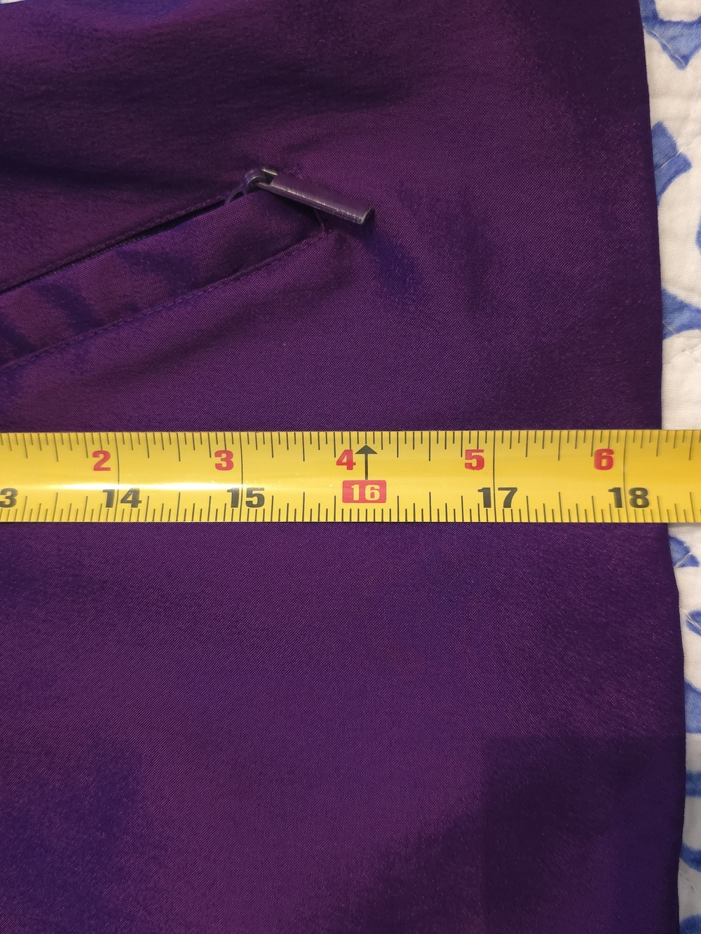 Samuel Dong Purple Iridescent Short-Sleeve Jacket - Picture 8 of 8